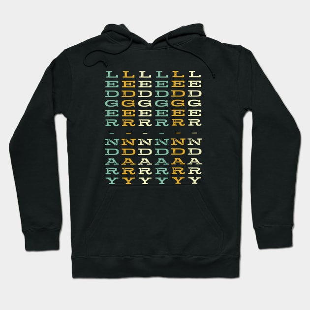 Funny Accounting Pun Ledger-ndary Hoodie by whyitsme